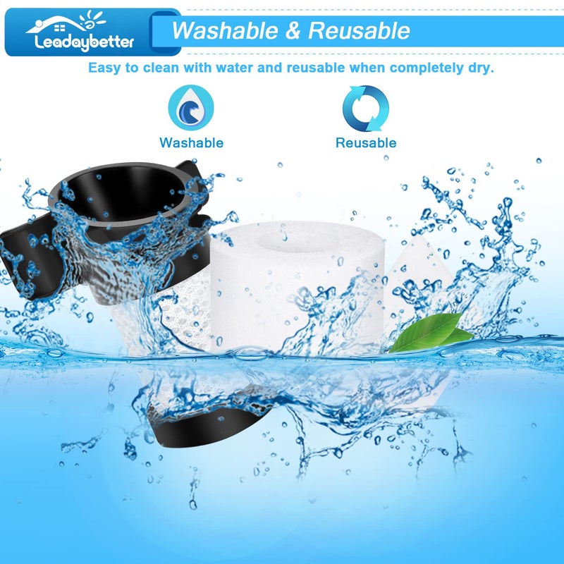 Leadaybetter Filter Replacement for Shark IONFlex IF201 DuoClean X30 X40 F60 F80 IC205 IF200 IF202 IF205 IF251 IF252 IF281 IF282 IF285 IR100 IR70 UF280 Cordless Vacuum, Part XPREMF100 XPSTMF100 - Image 5